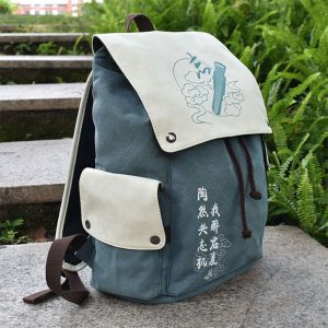 Anime Backpack Travel Backpack Cosplay Eren Bag Cartoon Canvas Backpacks Outdoor