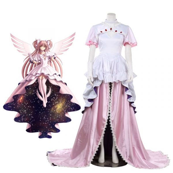 Puella Magi Madoka Magica Madoka Kaname Goddess Dress Cosplay Costume