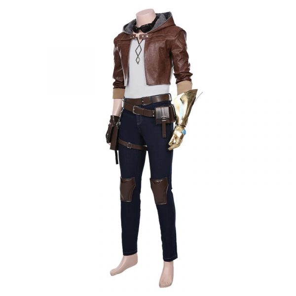 LOL Cosplay The Prodigal Explorer Ezreal Cosplay Costume Adult Men Coat Pants Outfit