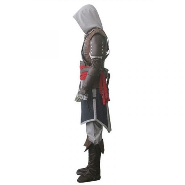 Assassins Cosplay Edward Costume Creed Black Flag Kenway Men Women Custom Size