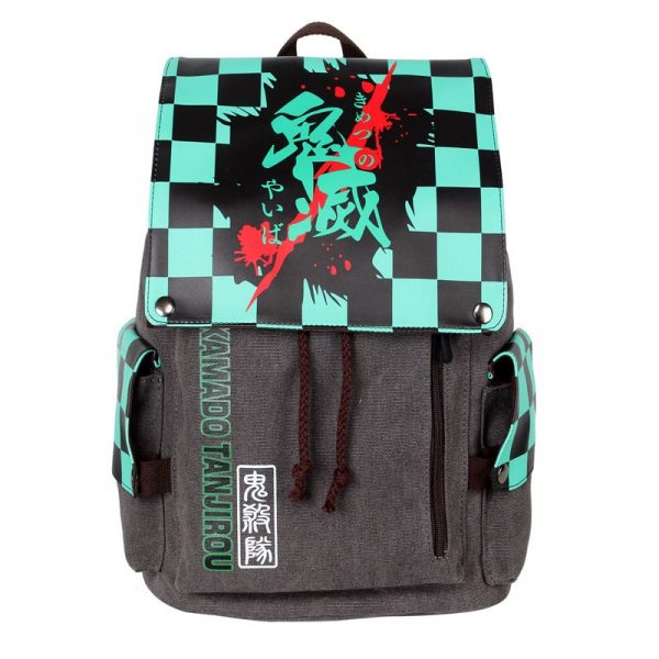 Anime Backpack Travel Backpacks Cosplay Eren Bag Cartoon Canvas Outdoor
