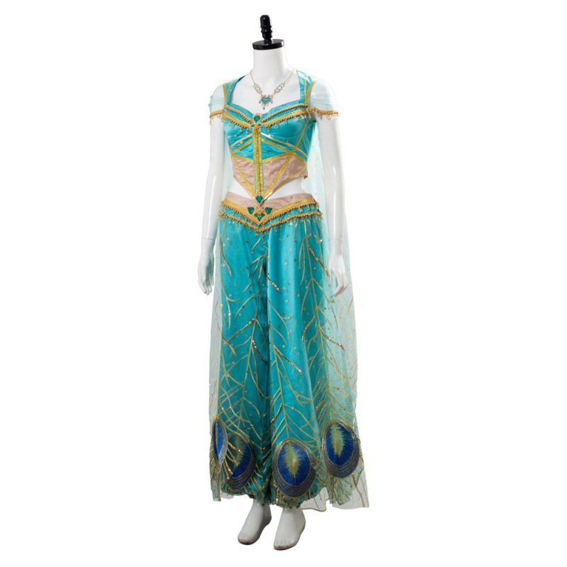 The Movie Princess Cosplay Jasmine Aladdin Dress