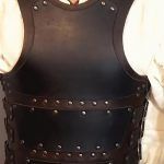 Medieval Cosplay Costume Body Chest Armor Steampunk Vintage Warrior Knight Gladiator Leather Belt Vest Breastplate