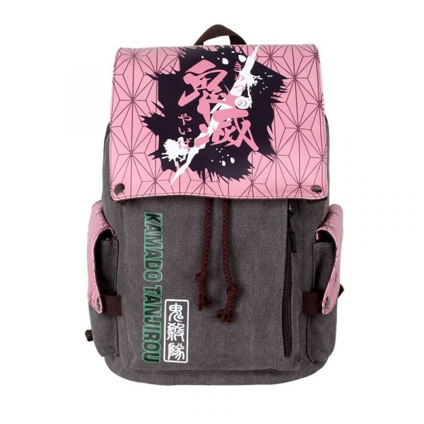 Anime Backpack Travel Backpacks Cosplay Eren Bag Cartoon Canvas Outdoor