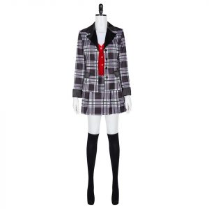 Film Clueless DionneSchool UniformCosplay Costume Jacket Skirt