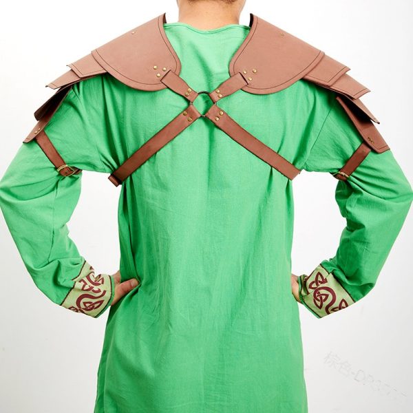 Medieval Viking Warrior Shoulder Armor Gladiator Samurai Battle Knight Pauldrons Party Cosplay Accessory