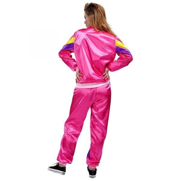 80’s Purim Hippie Costume Shell Suit Party Fancy Dress Up for Men and Women