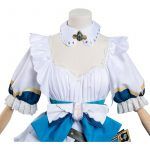 Genshin Impact Barbara Cosplay Costume Maid Dress