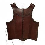 Medieval Steampunk Doublet Coat Leather Vest Armor Viking Jerkin Outfit