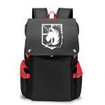 Anime Backpack Attack On Titan Cartoon Laptop Bags Bookbags Daily Bagpack Large Capacity Travel Rucksack