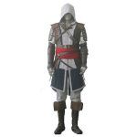 Assassins Cosplay Edward Costume Creed Black Flag Kenway Men Women Custom Size