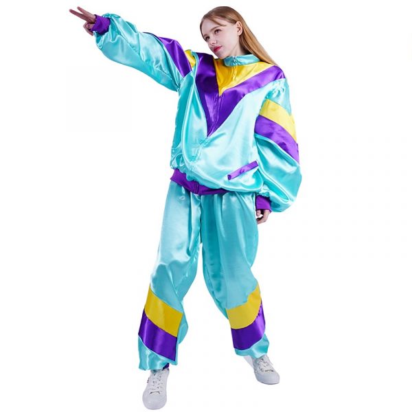 70’s 80‘s Disco Costumes Adult Hippie Suit Fancy Dress Up