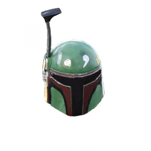 Fancy Kid Mandalorian Cosplay Costume Boys Jumpsuit with Helmet