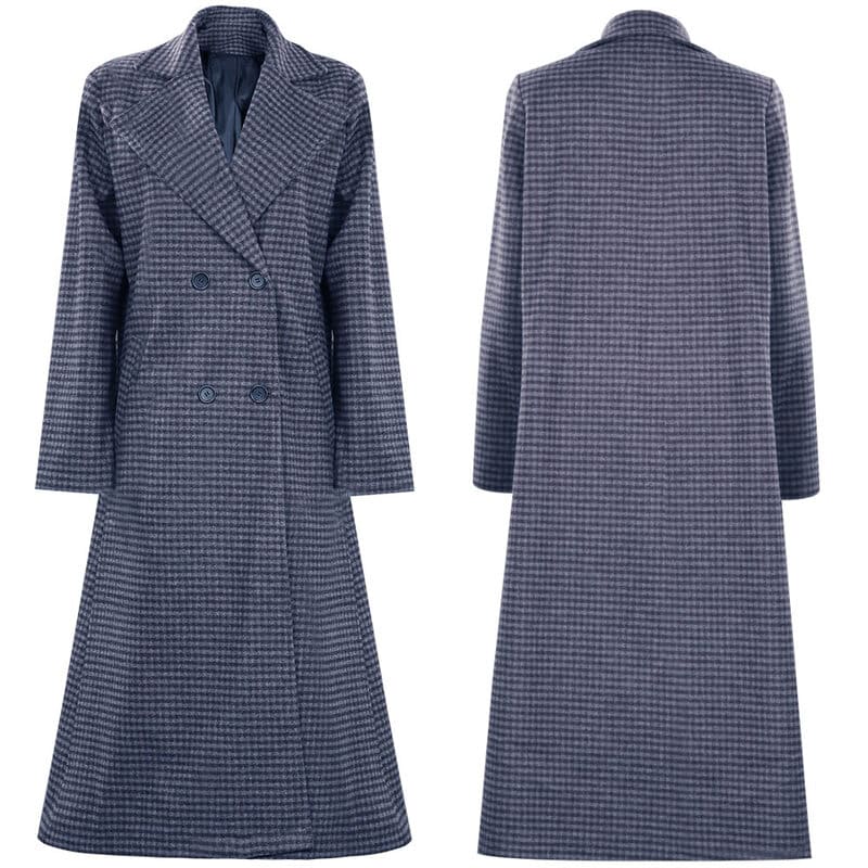 Hawkeye Kate Bishop Cosplay Costume Plaid Coat