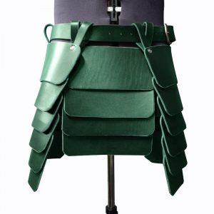 Medieval Viking Knight Leg Armor Leather Tassets Belt Renaissance Larp Celtic King Battle Skirt