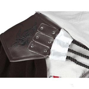 Assasin's Creed 2 Cosplay Costume Ezio Auditore Assasin Cosplay Outfit for Men Women Kids Custom Made Size