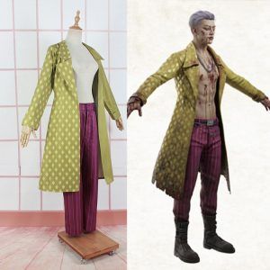TrickSter Dead by Daylight Suit Jacket Pants Cosplay Costume Custom Made