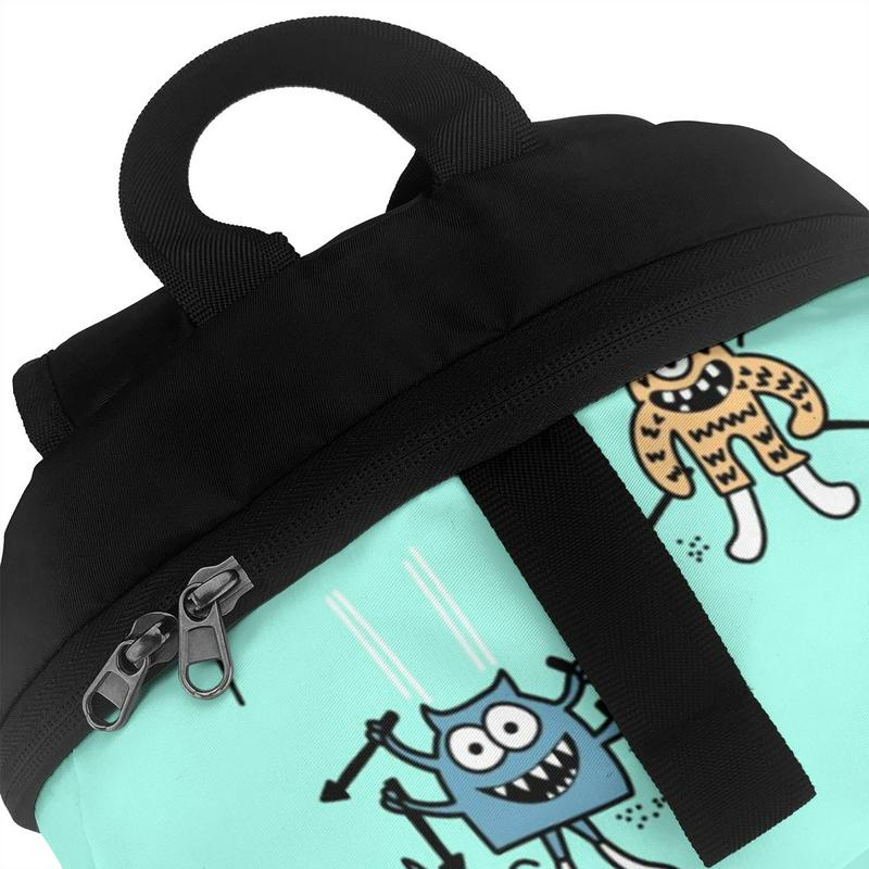 Studio Ghibli Striped Women's Canvas Backpack School Bag Rucksack Design Backpacks