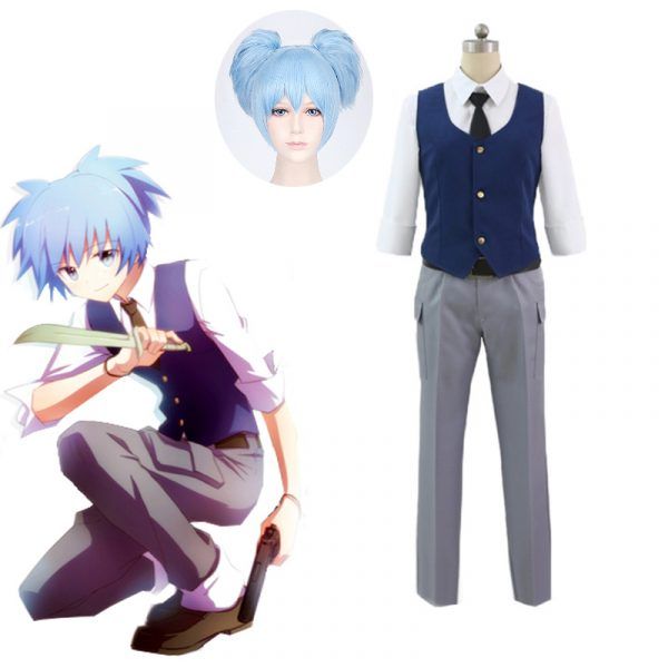 Assassination Classroom Ansatsu Kyoushitsu Shiota Nagisa Cosplay Costumes