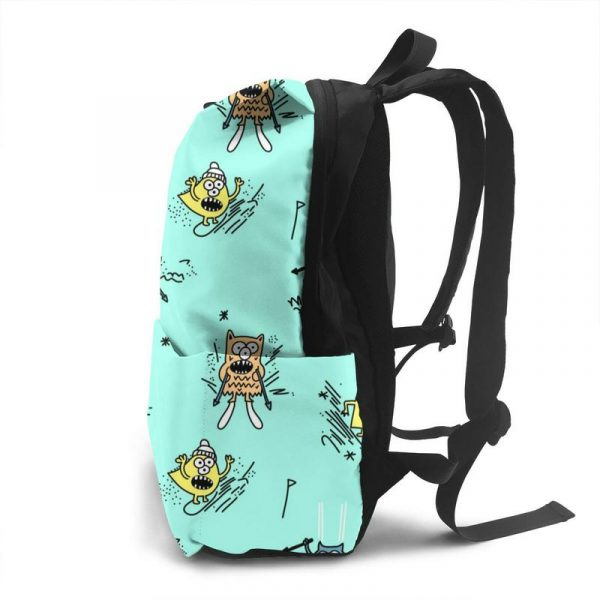 Studio Ghibli Striped Women’s Canvas Backpack School Bag Rucksack Design Backpacks