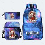 Game Genshin Impact Backpack For Girls Boys Travel Rucksack Itadori Megumi Backpack
