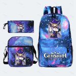 Game Genshin Impact Backpack For Girls Boys Travel Rucksack Itadori Megumi Backpack