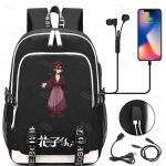 Anime Toilet-Bound Hanako Kun Pattern Backpack Bookbag High Capacity Travel Bag