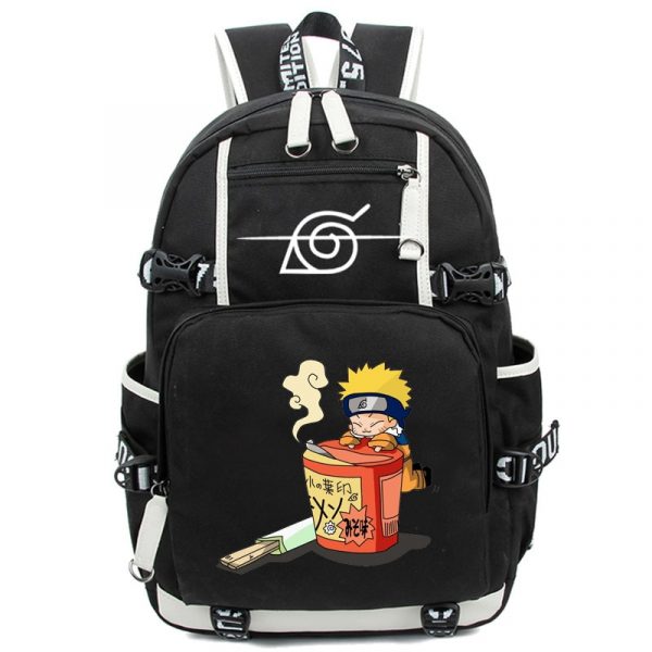 Anime Cosplay Backpack Akatsuki Sharingan Student School Shoulder Bag