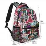 Noisydesigns Squid Game Women Large Capacity Schoolbag