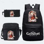 Game Genshin Impact Backpack For Girls Boys Travel Rucksack Itadori Megumi Backpack