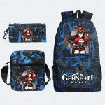 Game Genshin Impact Backpack For Girls Boys Travel Rucksack Itadori Megumi Backpack