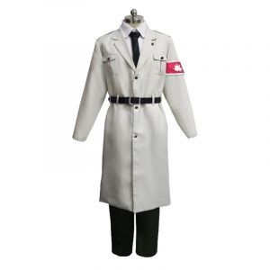 Anime Attack On Titan Season 4 Giants Cosplay Costume Marley Military Uniform Zeke Jaeger Coat Shirt Pants Set