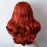 Jessica Rabbit Wavy Long Copper Red Hair Little Mermaid Princess Ariel Cosplay Wig