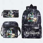 Game Genshin Impact Backpack For Girls Boys Travel Rucksack Itadori Megumi Backpack