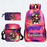 Game Genshin Impact Backpack For Girls Boys Travel Rucksack Itadori Megumi Backpack