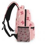 H65e1bfe5Noisydesigns Cute Women Backpack Student Schoolbag Bow Pattern Large Capacity Travel Bagpack58204bca80c02bd01cf83dc08
