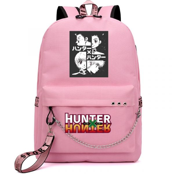Hunter X Hunter Girl School Backpack Killua Eyes Killua HxH Anime School Bags Japan Harajuku Bookbag for Girls