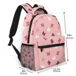 H65e1bfe5Noisydesigns Cute Women Backpack Student Schoolbag Bow Pattern Large Capacity Travel Bagpack58204bca80c02bd01cf83dc08