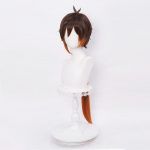 Genshin Impact Zhongli Cosplay 90cm Long Christmas Brown Orange Wig