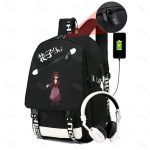 Anime Toilet-Bound Hanako Kun Pattern Backpack Bookbag High Capacity Travel Bag