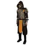 Mortal Kombat Hanzo Hasashi Scorpion Cosplay Costume Outfits