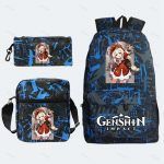 Game Genshin Impact Backpack For Girls Boys Travel Rucksack Itadori Megumi Backpack