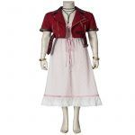 Adult Aerith Gainsborough Costume Cosplay Final Fantasy Remake Women Dress