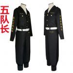 Anime Tokyo Revengers Cosplay Costume Hooligan Black Shirt Pants Uniform