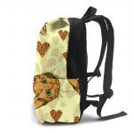 Noisydesigns Children School Bags 3D Cartoon Cat Print Kids Travel Backpack Boys and Girls School Bags