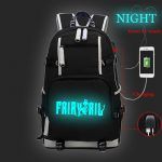 Luminous Backpack USB Charging Large Capacity Bagpack Unisex School Bags