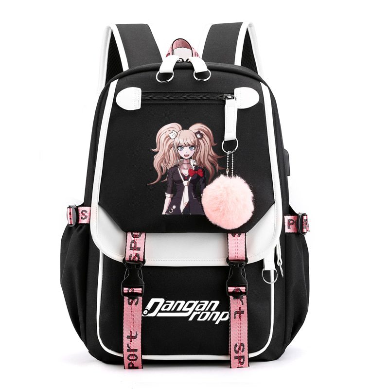 Danganronpa Ouma Kokichi Backpack School Bags Bookbag