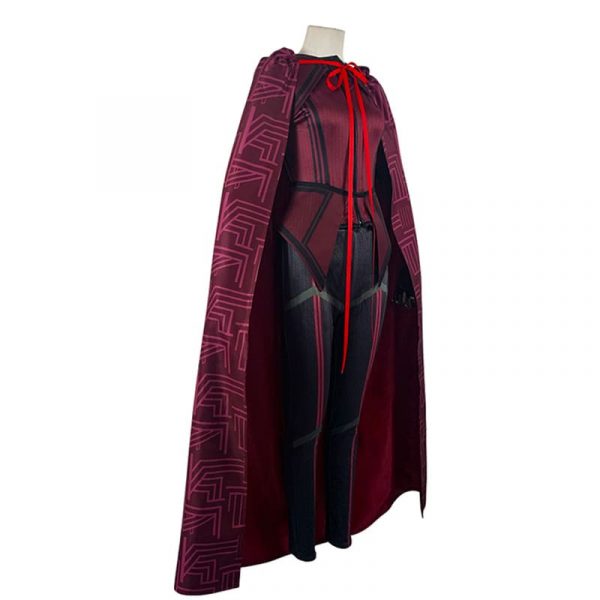 Wanda Vision Scarlet Witch Cosplay Costume Outfits