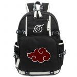 Anime Cosplay Backpack Akatsuki Sharingan Student School Shoulder Bag