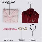 Adult Aerith Gainsborough Costume Cosplay Final Fantasy Remake Women Dress
